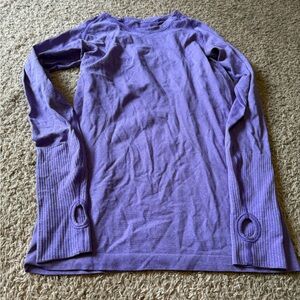 lululemon athletica Purple Long Sleeve Top